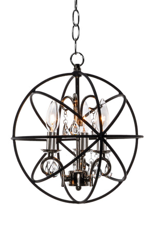 Orbit 3 Light Pendant Nickel