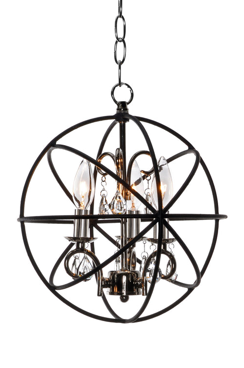 Orbit 3 Light Pendant Nickel