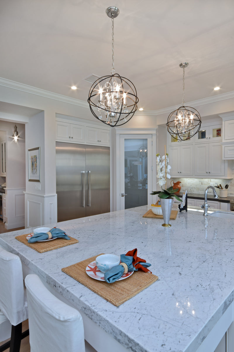 Orbit 3 Light Pendant Nickel