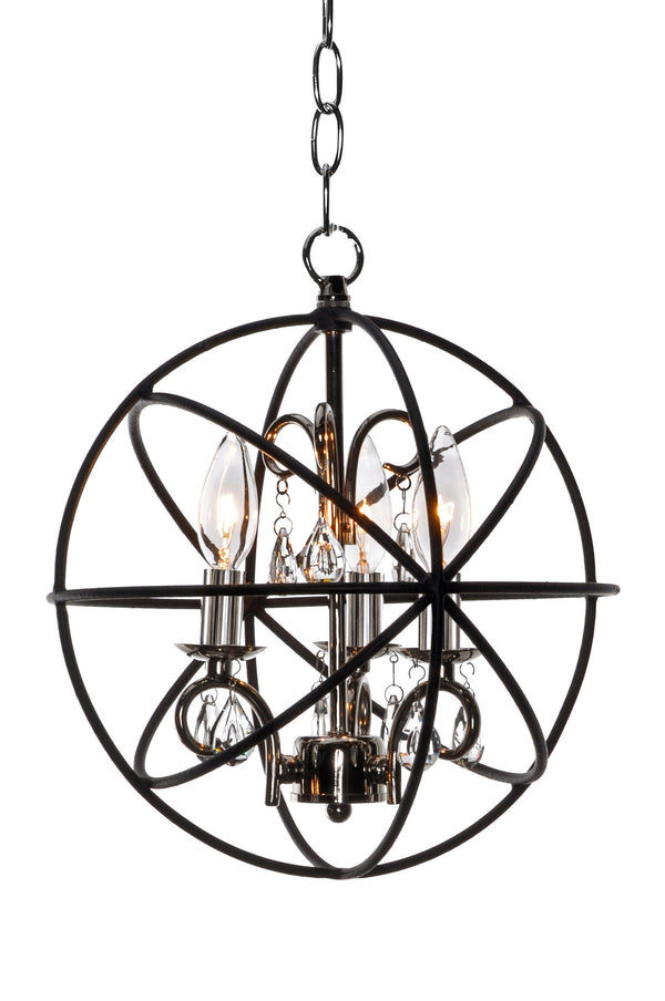 Orbit 3 Light Pendant Nickel