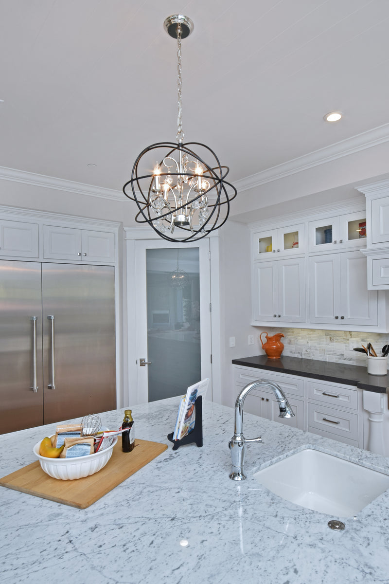 Orbit 3 Light Pendant Nickel