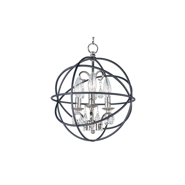 Orbit 3 Light Pendant Nickel