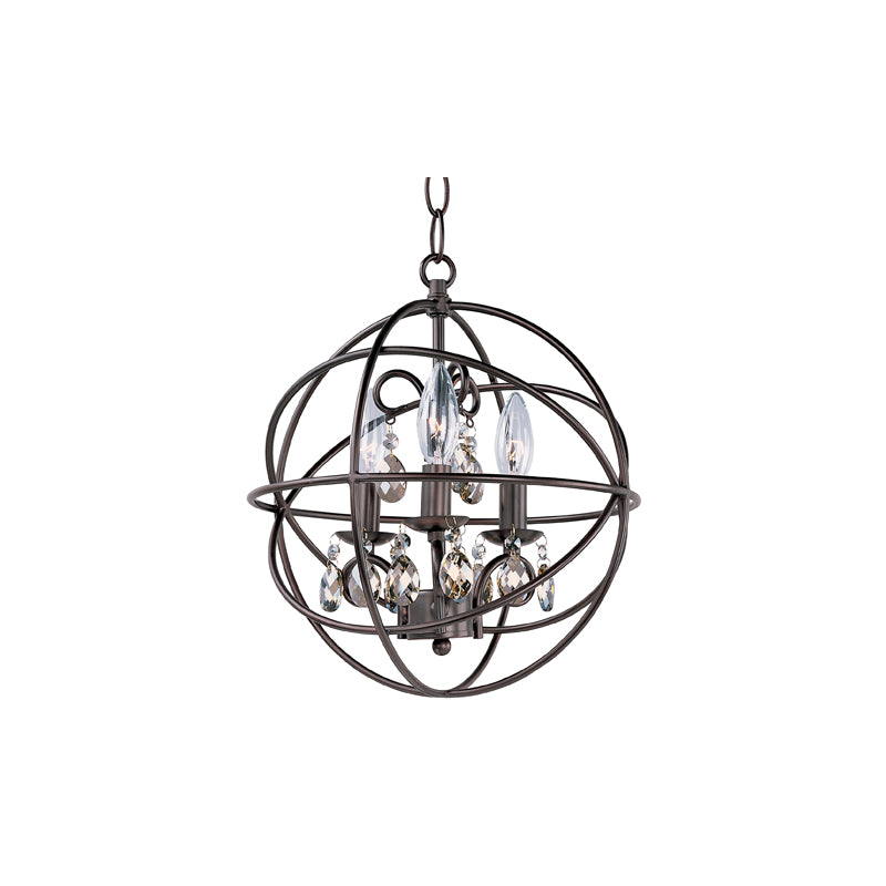 Orbit 3 Light Pendant Bronze