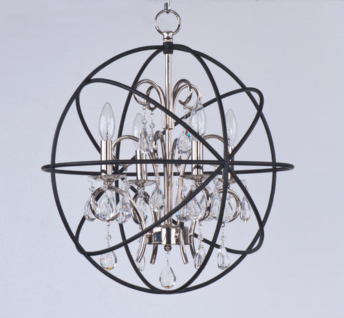 Orbit 4 Light Pendant Nickel