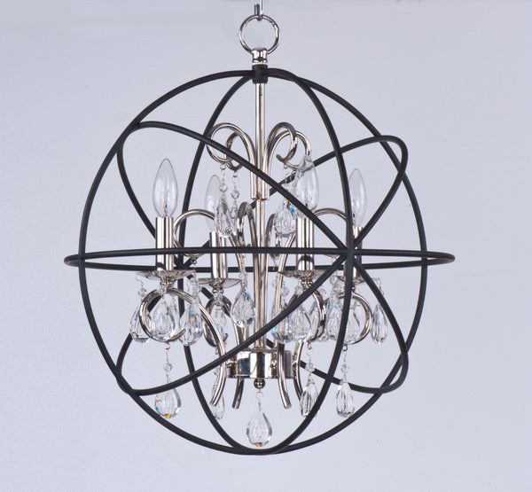 Orbit 4 Light Pendant Nickel