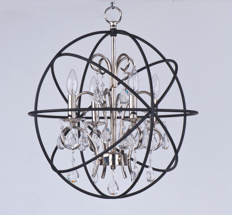 Orbit 4 Light Pendant Nickel
