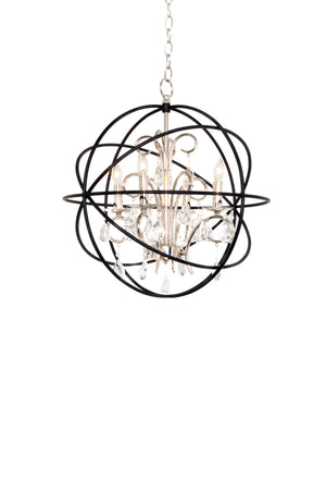 Orbit 4 Light Pendant Nickel