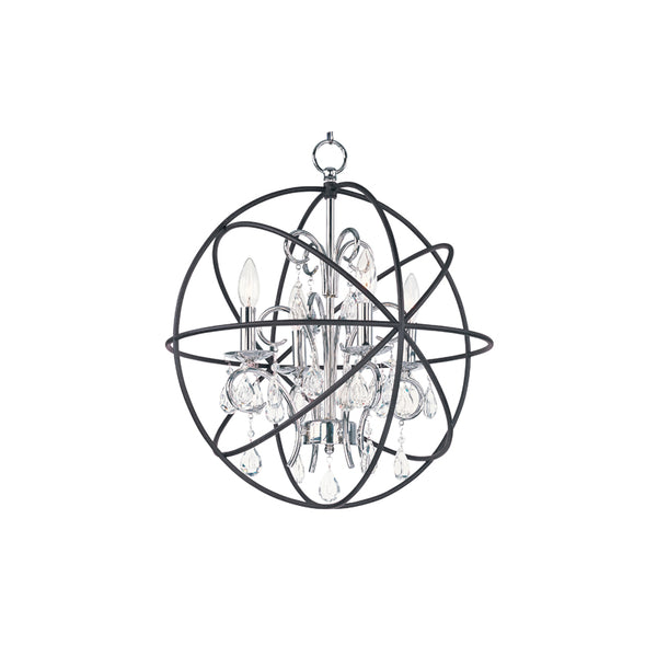 Orbit 4 Light Pendant Nickel