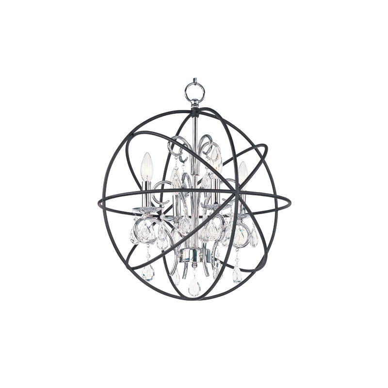 Orbit 4 Light Pendant Nickel