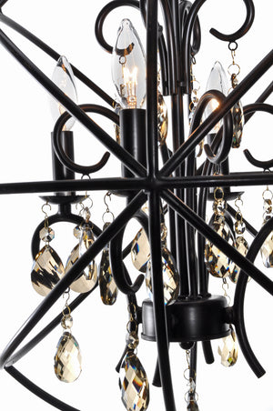 Orbit 4 Light Pendant Bronze