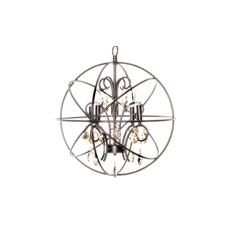 Orbit 4 Light Pendant Bronze