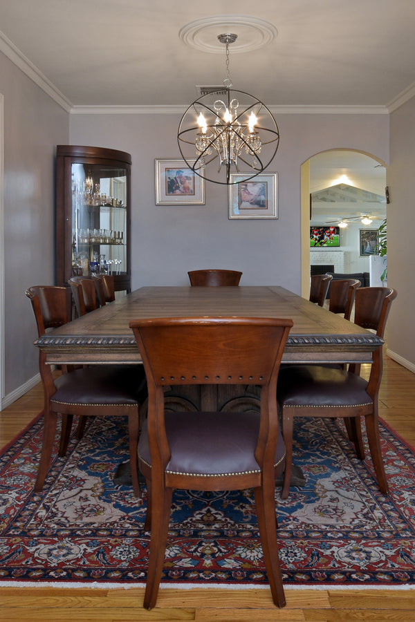 Orbit 6 Light Pendant Nickel