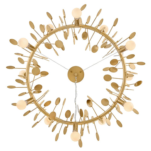 Lolli Chandelier Brass