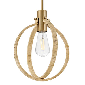 Fallon Pendant Brass