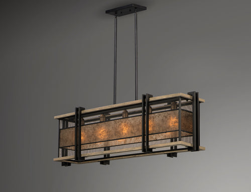 Boundry 5 Light Linear Pendant