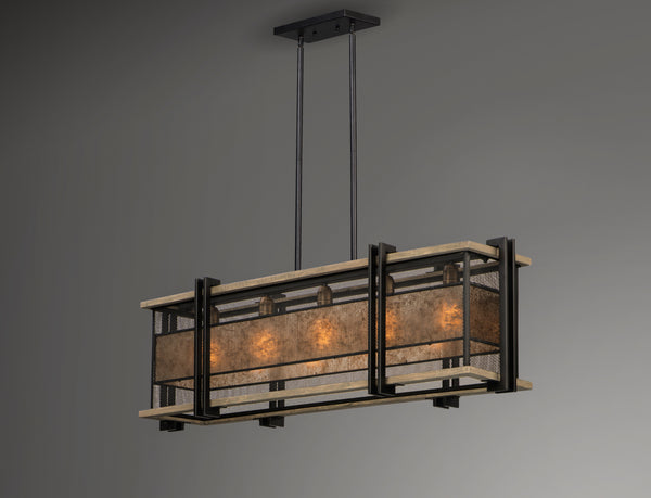 Boundry 5 Light Linear Pendant