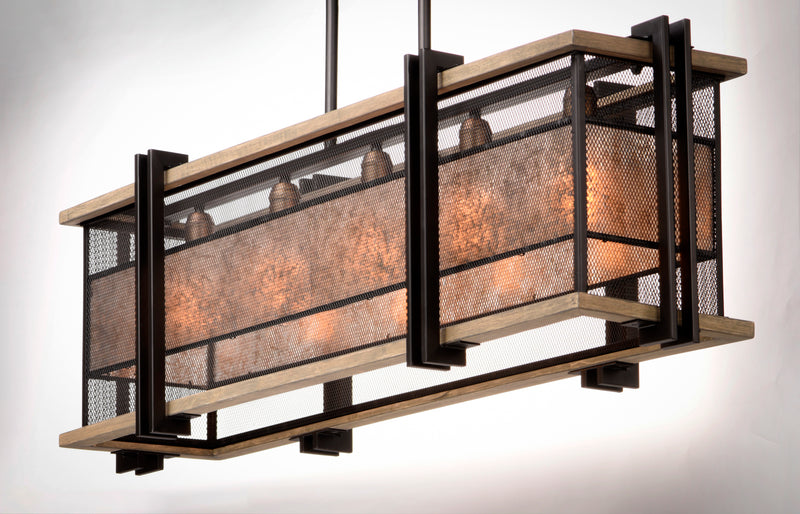 Boundry 5 Light Linear Pendant