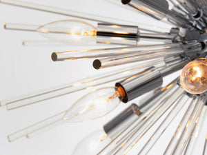 Polaris 16 Light Pendant Chrome