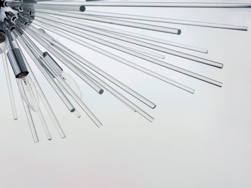 Polaris 16 Light Pendant Chrome