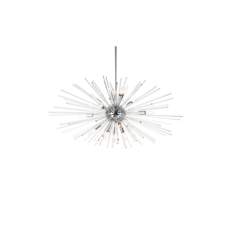 Polaris 16 Light Pendant Chrome
