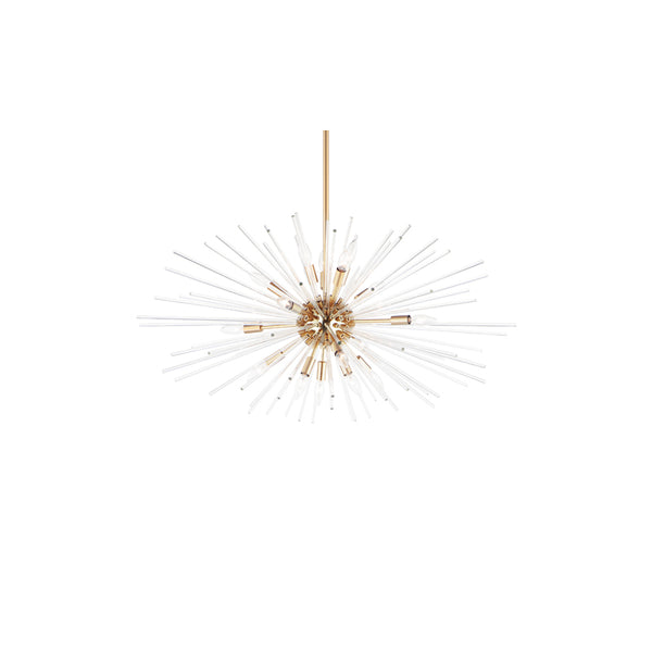 Polaris 16 Light Pendant Brass