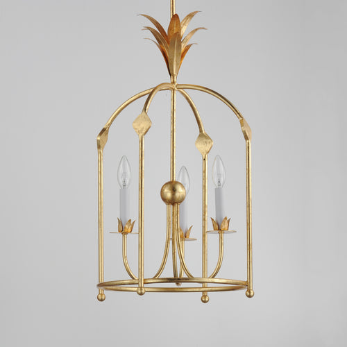 Paloma Foyer Pendant Gold