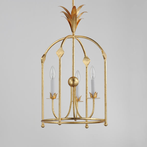 Paloma Foyer Pendant Gold