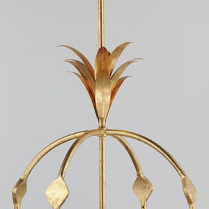 Paloma Foyer Pendant Gold