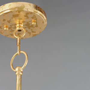 Paloma 5 Light Chandelier Gold
