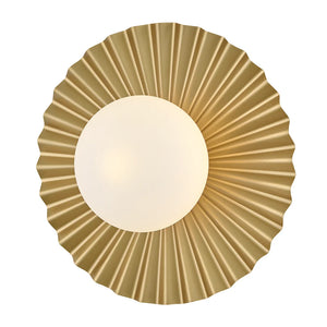 Stevie Small Flush Mount - Sconce Brass