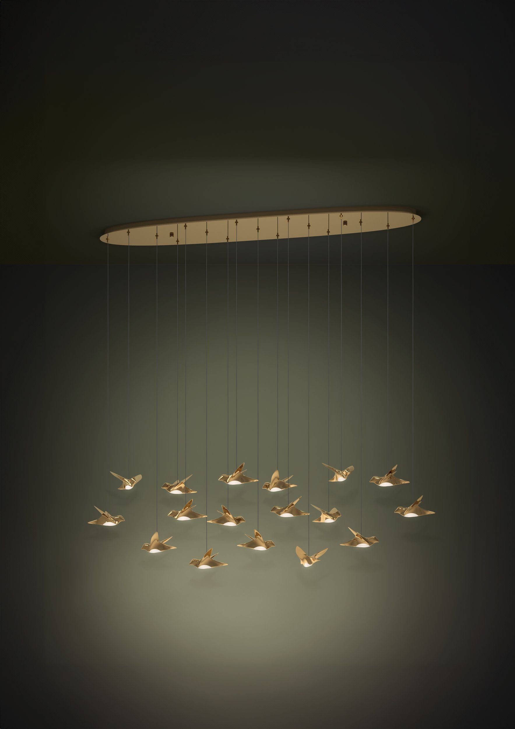 Paratebueno III Pendant Gold