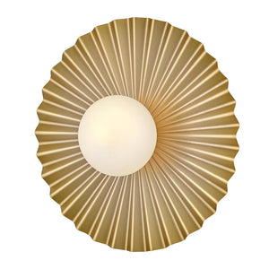 Stevie Medium Flush Mount - Sconce Brass