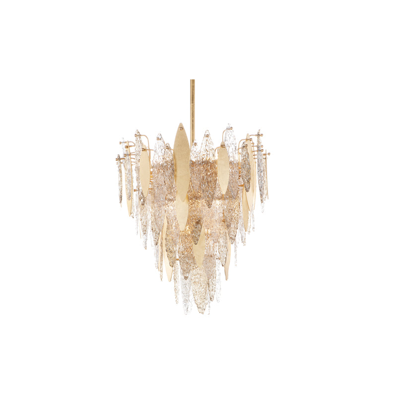 Majestic 12 Light Chandelier Gold