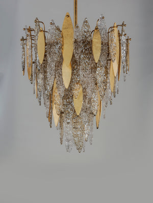 Majestic 12 Light Chandelier Gold