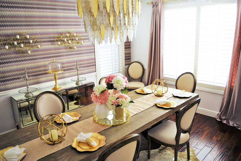 Majestic 18 Light Linear Chandelier Gold