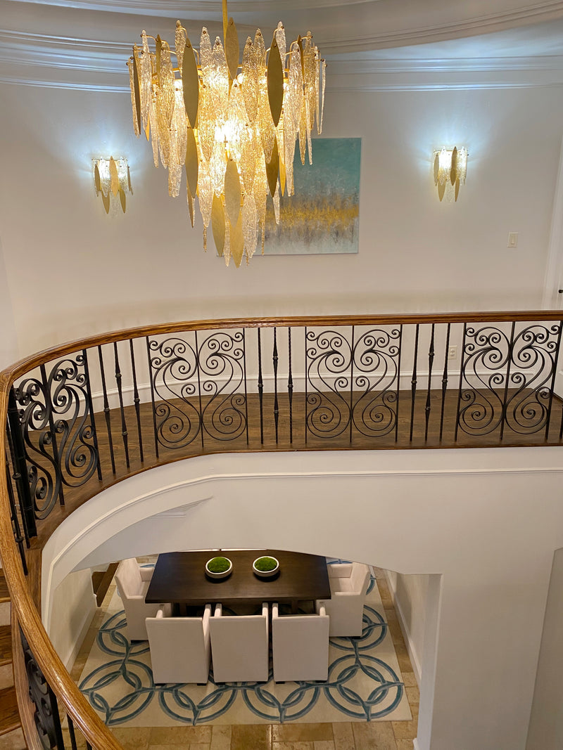 Majestic 21 Light Chandelier Gold