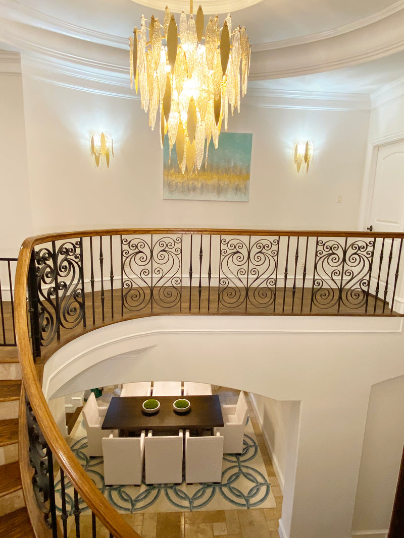 Majestic 21 Light Chandelier Gold