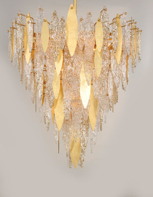 Majestic 21 Light Chandelier Gold