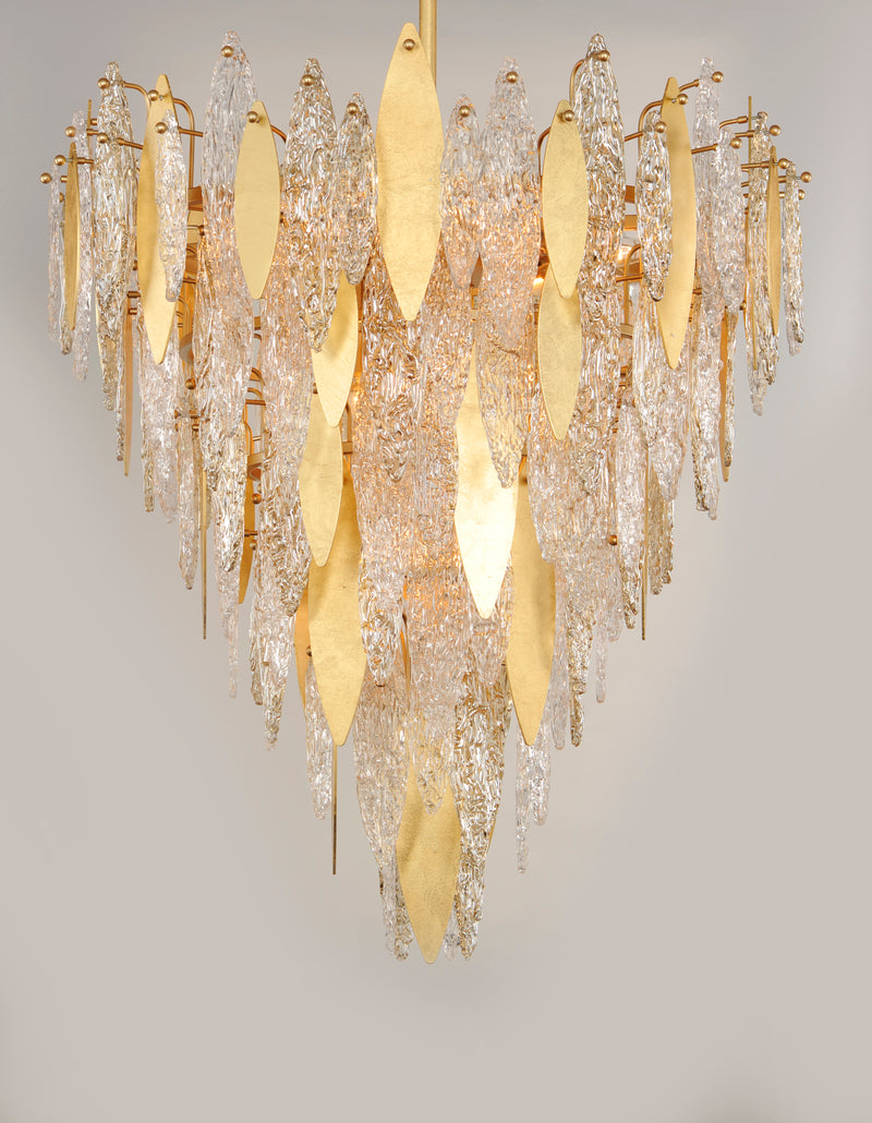 Majestic 21 Light Chandelier Gold