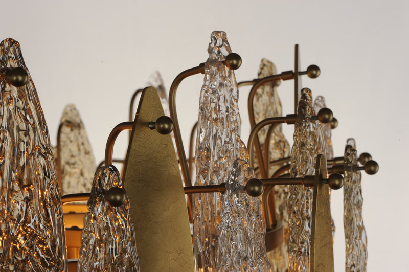 Majestic 21 Light Chandelier Gold