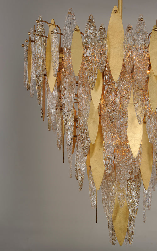 Majestic 21 Light Chandelier Gold