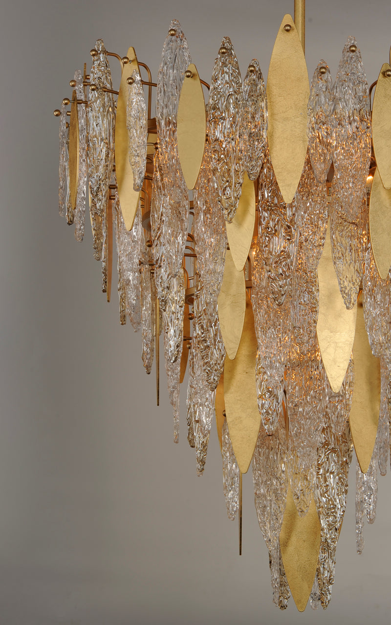 Majestic 21 Light Chandelier Gold