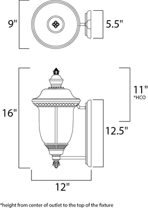 Carriage Wall Bronze