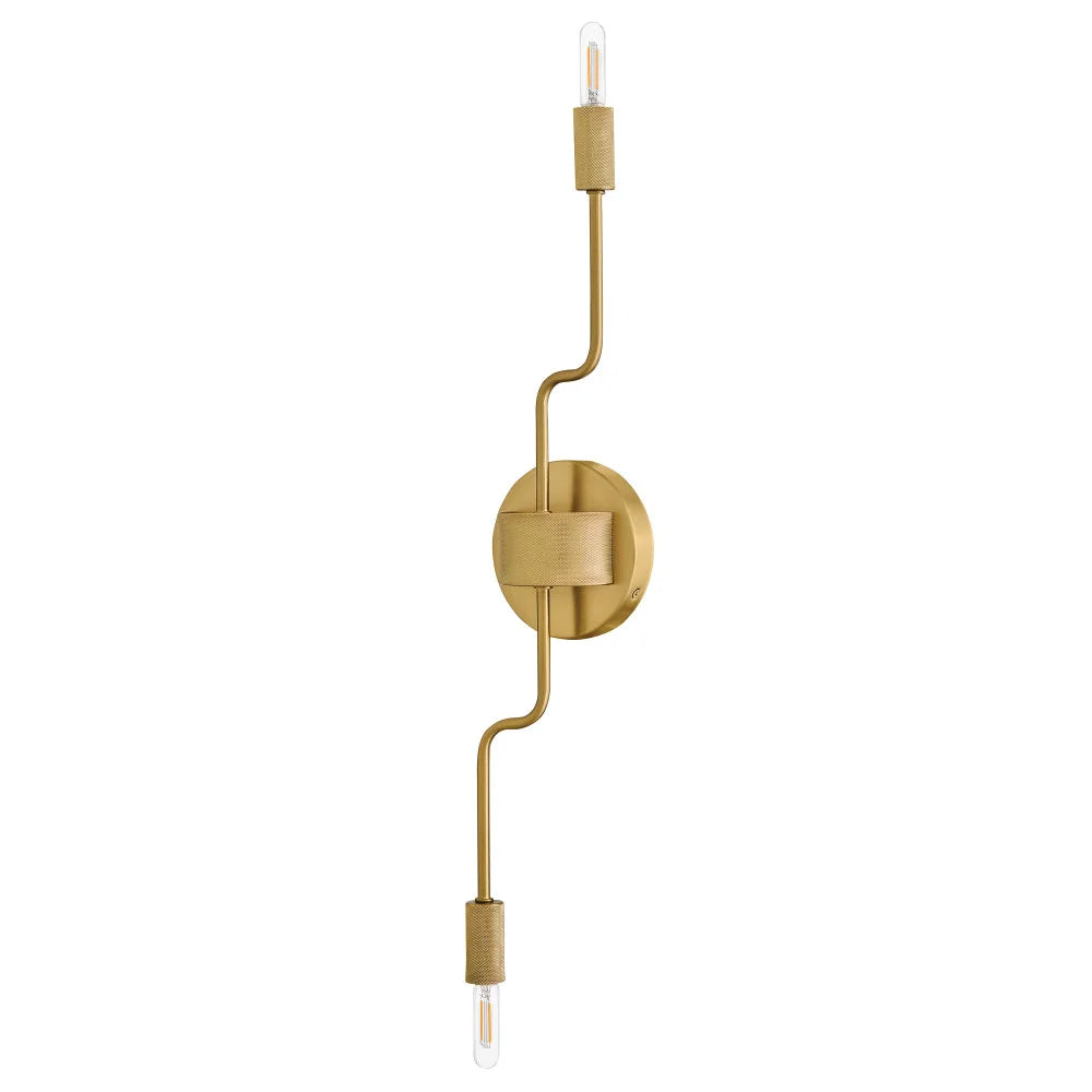 Austen Double Adjustable Sconce Brass