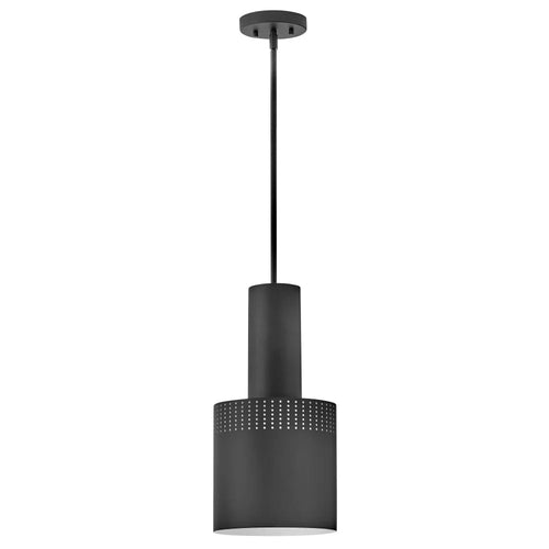 Casey Metal Pendant Black