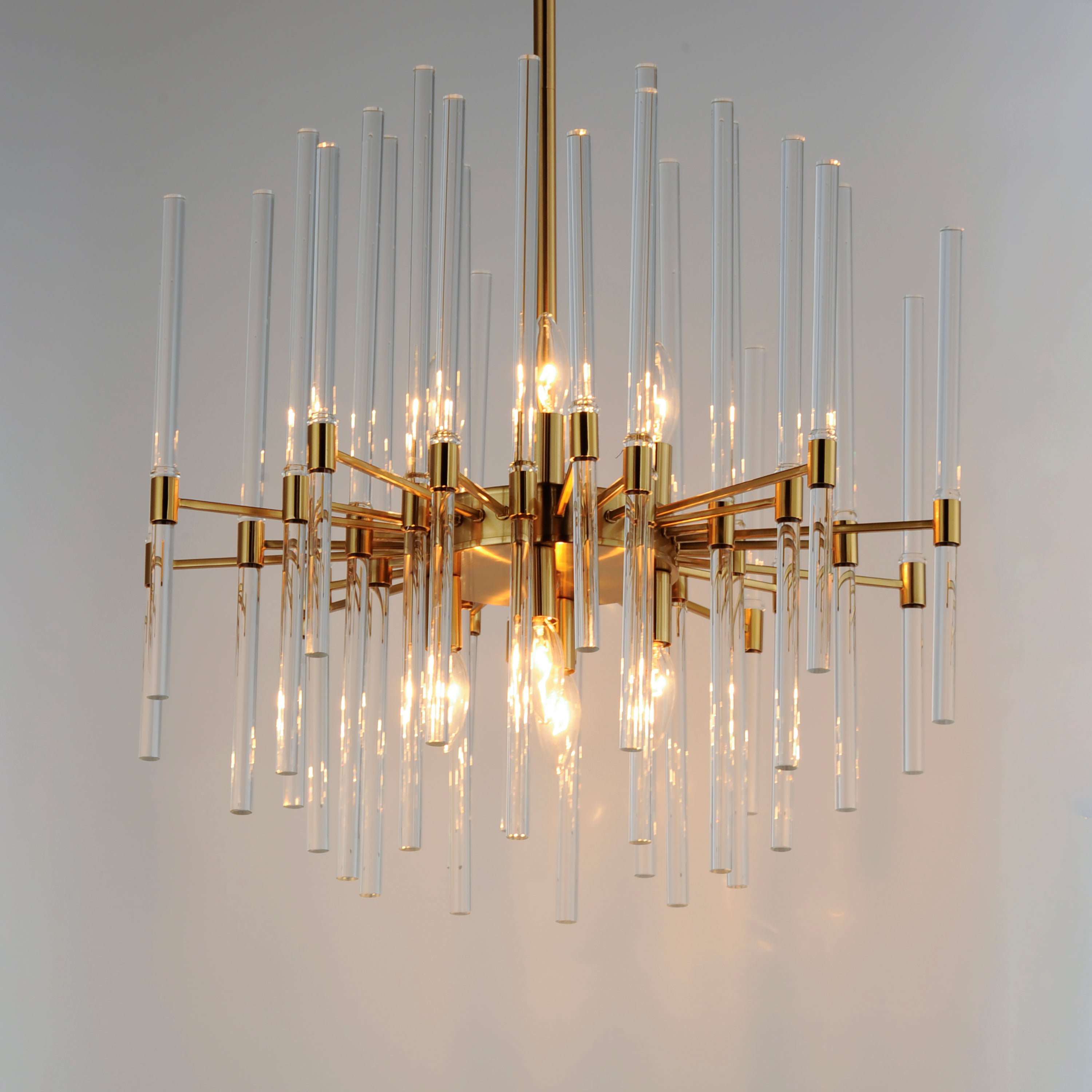 Divine 24" Chandelier Heritage Brass