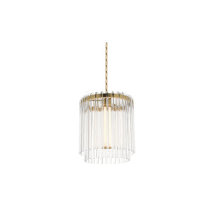 Jolie Small Led Pendant Brass