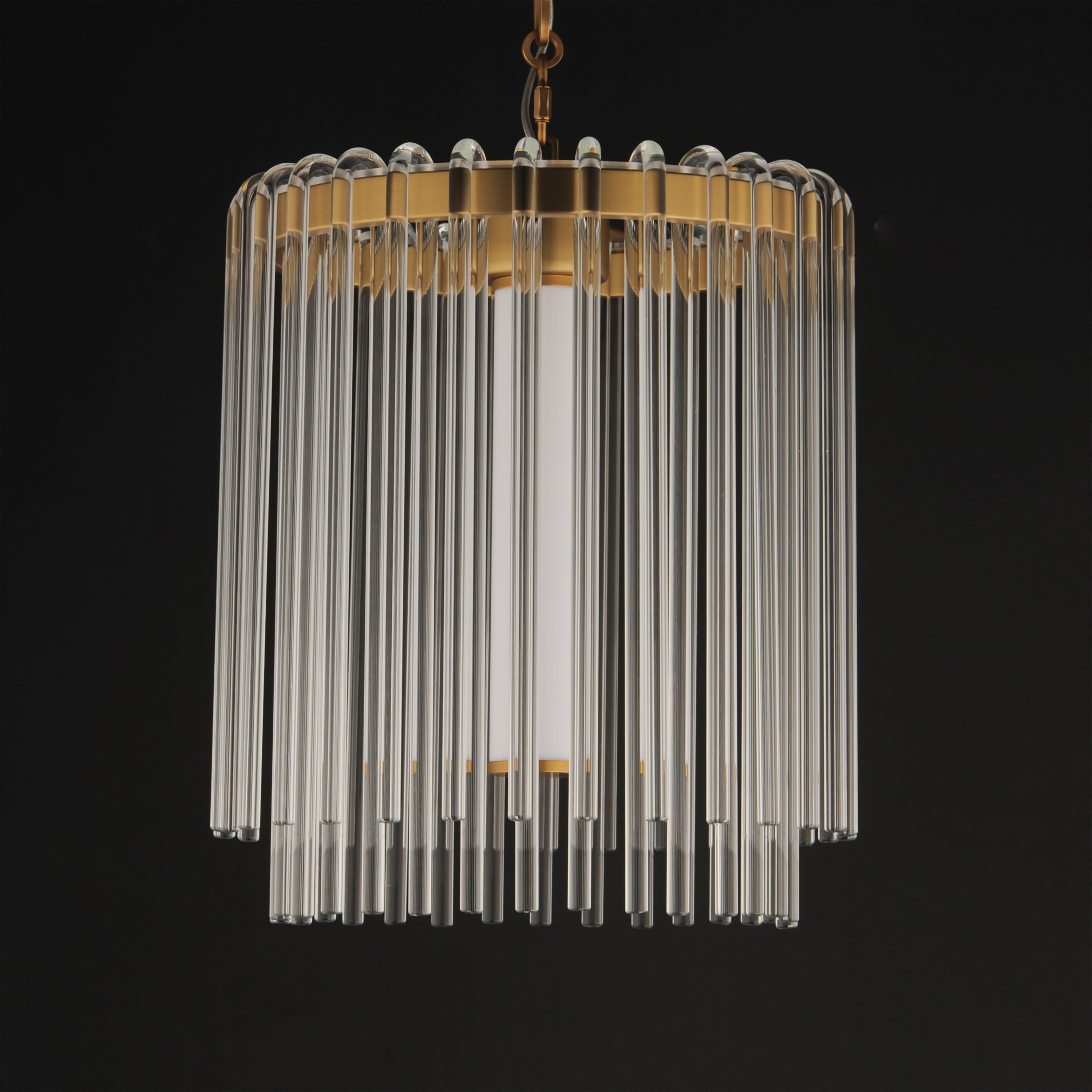 Jolie Small Led Pendant Brass