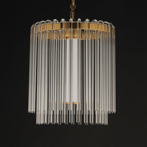Jolie Small Led Pendant Brass