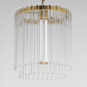 Jolie Small Led Pendant Brass